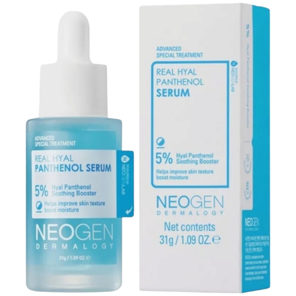 Neogen Dermalogy Real Hyal Panthenol Serum 1.09oz Ultimate Skin Moisturizer‎